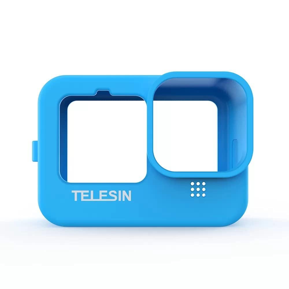 TELESIN Silicone Case For GoPro HERO13/12/11/10/9 With Lens Cap and Lanyard, 21041301